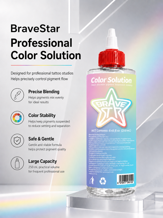 BraveStar Tattoo Color Solution 250ml