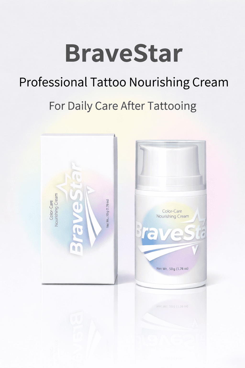 BraveStar Tattoo Aftercare Cream 50g