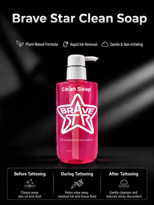 BraveStar Tattoo Clean Soap 500ml