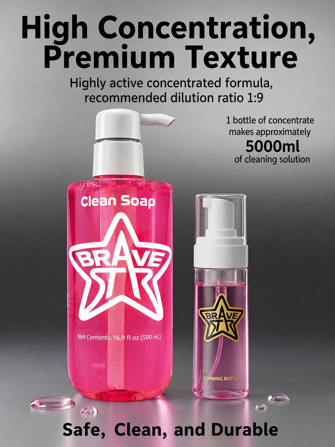 BraveStar Tattoo Clean Soap 500ml