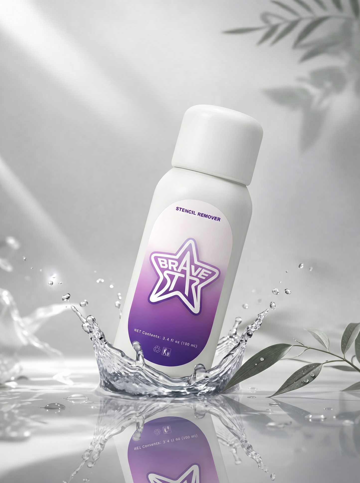 BraveStar Tattoo Stencil Remover 100ml