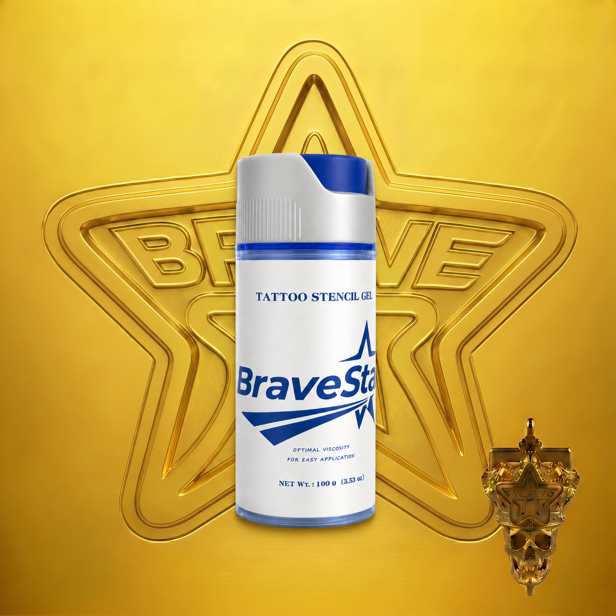 BraveStar Tattoo Stencil Transfer Gel 100g