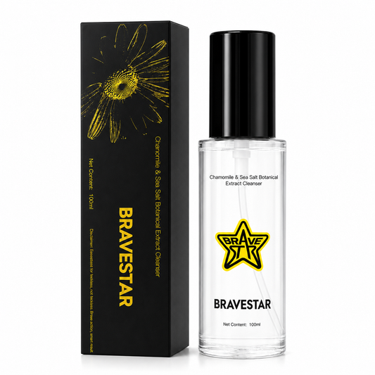 BraveStar Chamomile & Sea Salt Botanical Extract Cleanser 100ml